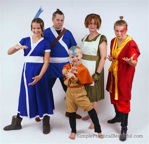 Avatar the Last Airbender Family Cosplay - Simple Practical Beautiful