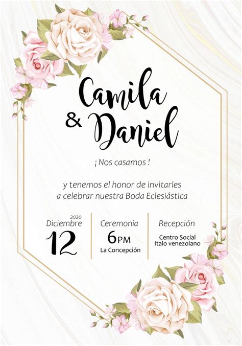 Invitación Boda | Wedding cards, Digital invitations wedding, Online ...