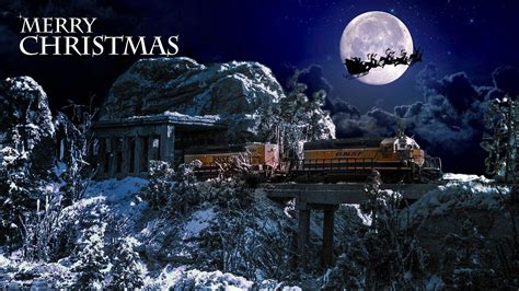 Christmas Train Wallpapers - Top Free Christmas Train Backgrounds - WallpaperAccess