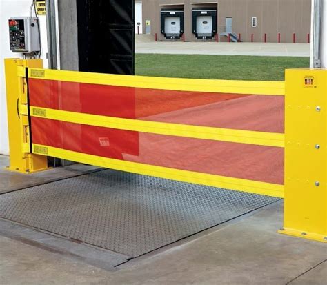 Loading Dock Safety Barrier Retractable Dok-Guardian - Materials Handling