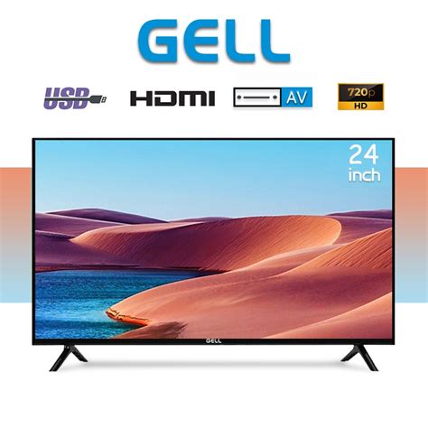 Gell 24 Inch Led TV Multi-Port Flat Screen TV | Shopee Philippines