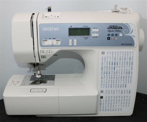 Brother XR9550PRW Computerized Sewing Machine Project Runway Limited Edition for sale online | eBay