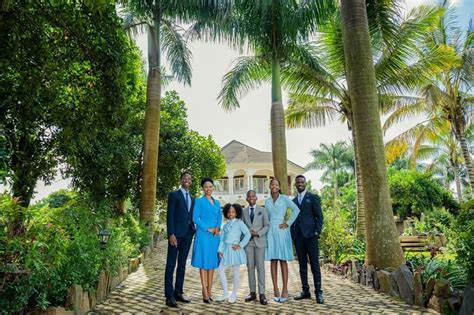 Bobi Wine Unveils Cute Family In Festive Season Photoshoot