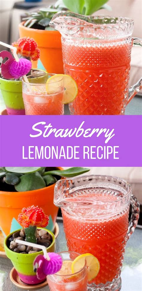 Strawberry Lemonade - My Perfect Storm | Recipe | Strawberry lemonade recipe, Lemonade recipes ...