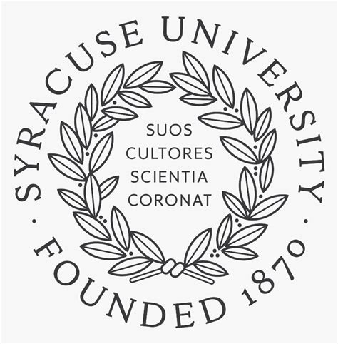 Syracuse University Logo White, HD Png Download - kindpng