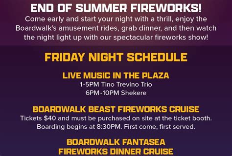 End of Summer Fireworks at Kemah Boardwalk | Mommy Poppins - Things To ...