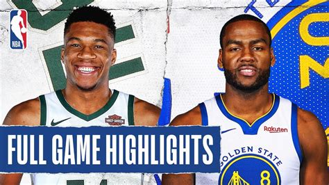 BUCKS at WARRIORS | FULL GAME HIGHLIGHTS | January 8, 2020 - YouTube