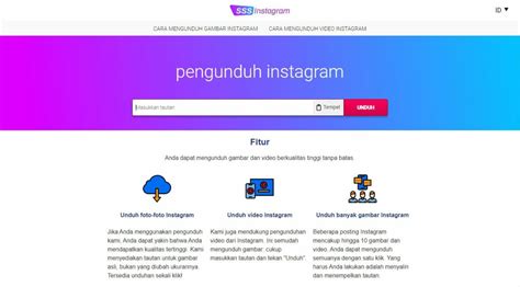 SssInstagram, Download Foto dan Video IG Dengan Mudah - Dafunda.com