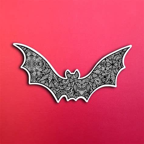 Bat Sticker WATERPROOF - Etsy