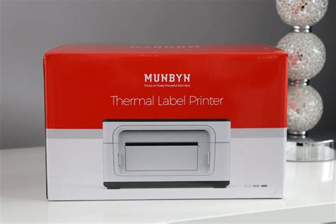 MUNBYN Thermal Label Printer Review | AD - What the Redhead said