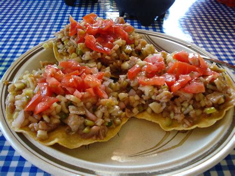 Tostadas de ceviche - a photo on Flickriver