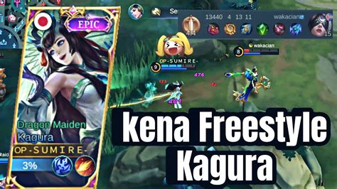 KAGURA MIDLANE GAMEPLAY | EMBLEM & BUILD TERSAKIT 2023 - YouTube