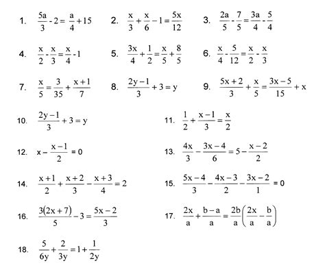 ️Clearing Fractions Worksheet Kuta Free Download| Qstion.co