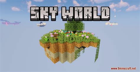 Sky World Map (1.21.3, 1.20.1) - SkyBlock Experience - 9Minecraft.Net