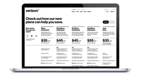 Verizon just introduced four new unlimited plans that are cheaper than before