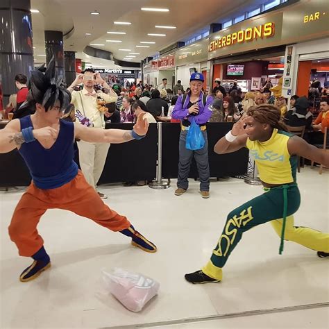 Capoeira cosplayer on Instagram: “Ultra instinct Goku vs Tekken 3 Eddy ...