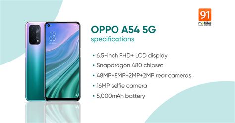 OPPO A54 5G teased with Snapdragon 480 SoC, quad cameras, and ...