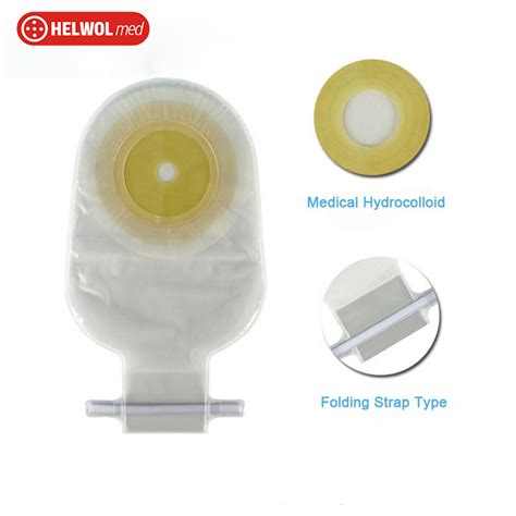 Different Types Stoma Bag Drainable Colostomy Bags - Buy Product on Ningbo Helwol Medical