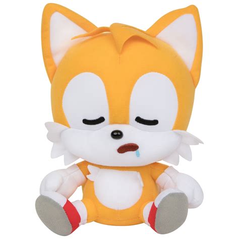 Sonic The Hedgehog - SD Tails Sleep Sitting Plush 7"H - Walmart.com