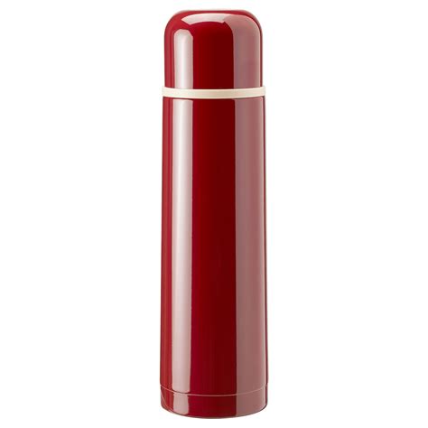 HÄLSA steel vacuum flask, red, 0.5 l (17 oz) - IKEA