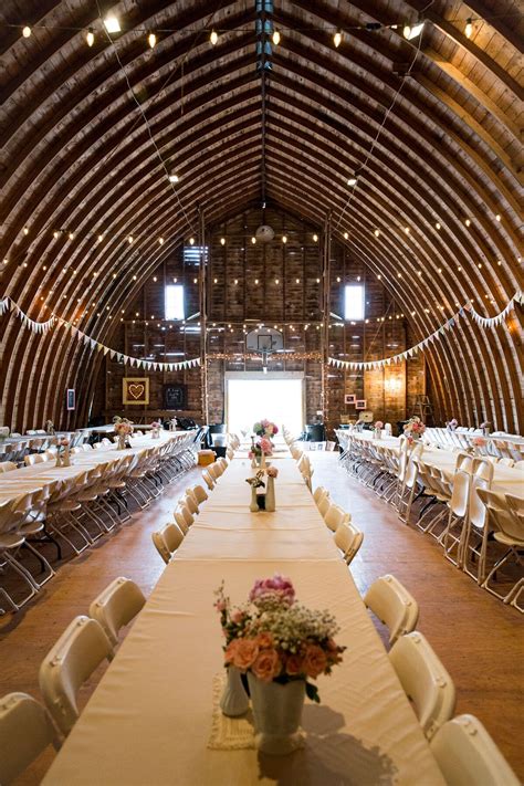 A Rustic Barn Wedding Reception in Minnesota