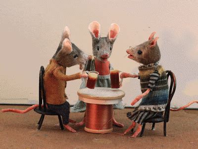 salud! Felt Animals, Baby Animals, Cute Animals, Gifs, Maus ...