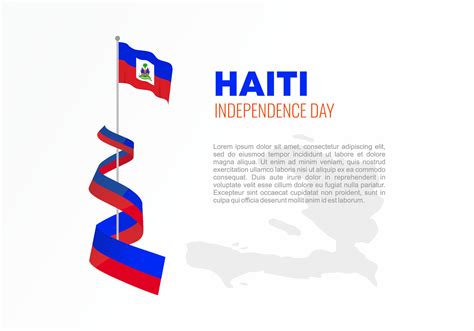 Haiti independence day poster for celebration on January 1 st. 4606528 ...