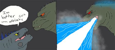 GODZILLA VS ZILLA by GMKmothafukas on DeviantArt