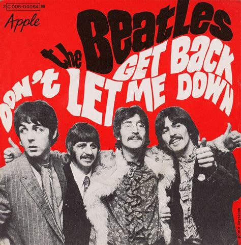 психоделический-шестидесятые: The Beatles-Get Back / не Подводи меня (1969)Франция” | Beatles ...