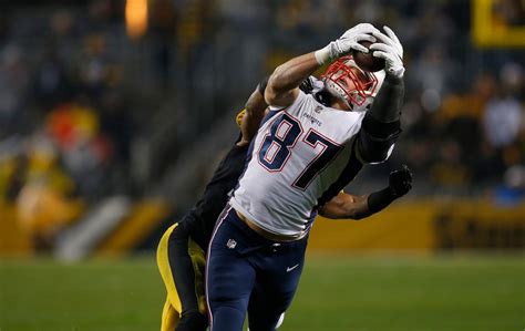 New England Patriots rally behind Rob Gronkowski, edge Pittsburgh ...