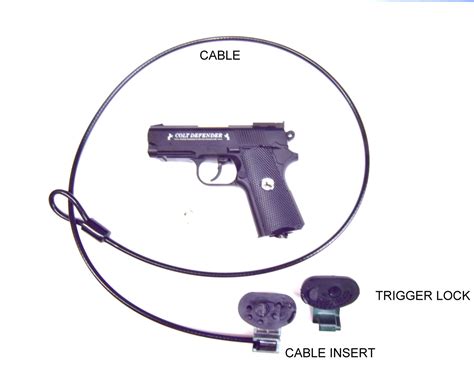 Cable Gun Lock - Noble Guns Safety Lock