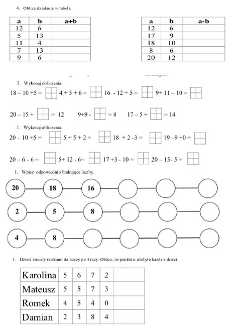 the worksheet is shown with numbers and symbols