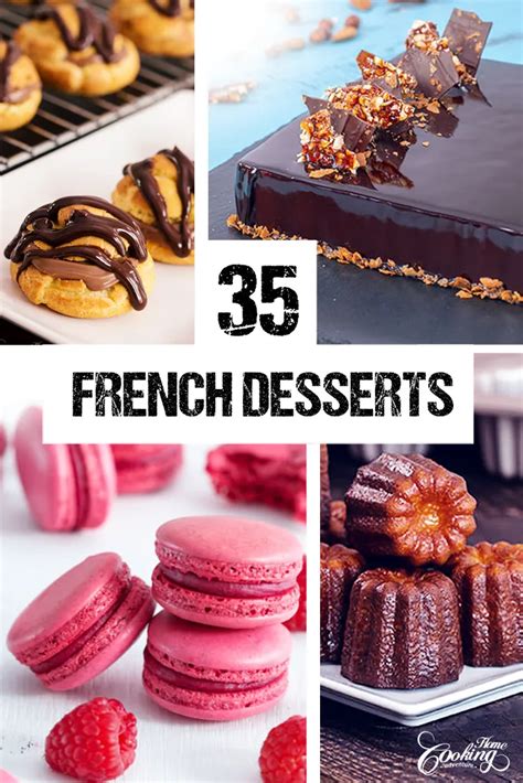 35 French Desserts - Home Cooking Adventure