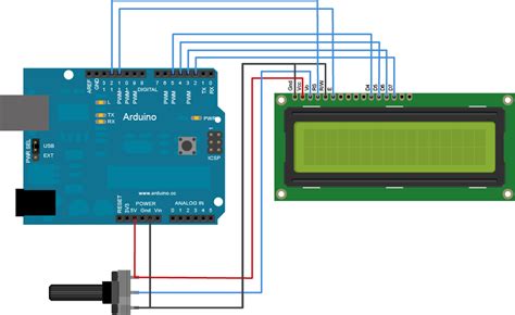 lcd - Arduino TC1602 no display but backlight - Electrical Engineering ...