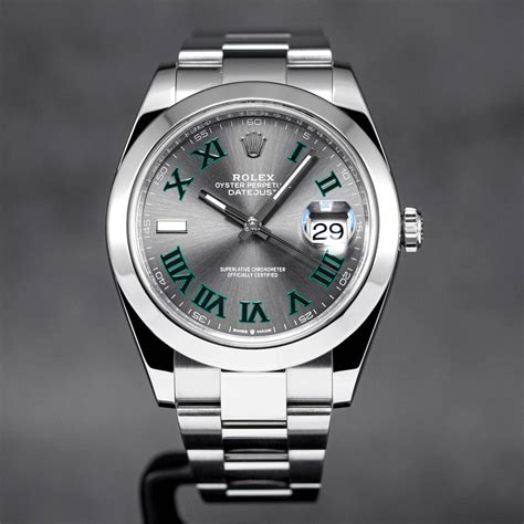 ROLEX DATEJUST 41MM WIMBLEDON DIAL (2021) - IDWX