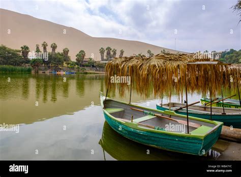 Huacachina desert oasis, Ica, Peru Stock Photo - Alamy