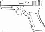 70 Gun Coloring Pages  ColoringPagesOnlycom sketch template
