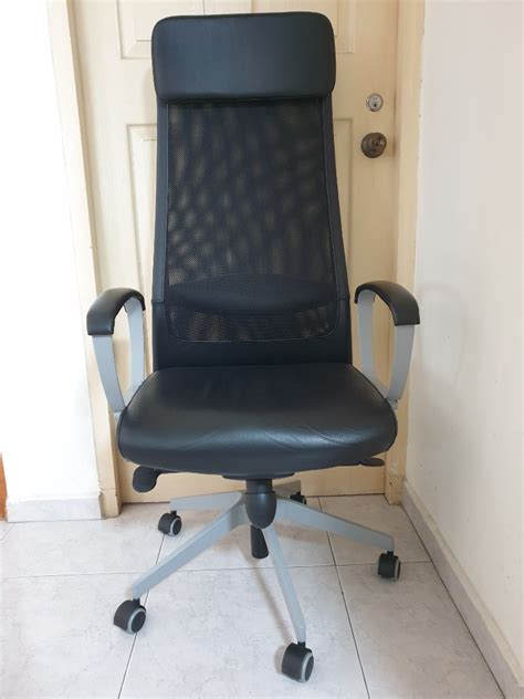 Ikea Office Chair, Furniture & Home Living, Furniture, Chairs on Carousell