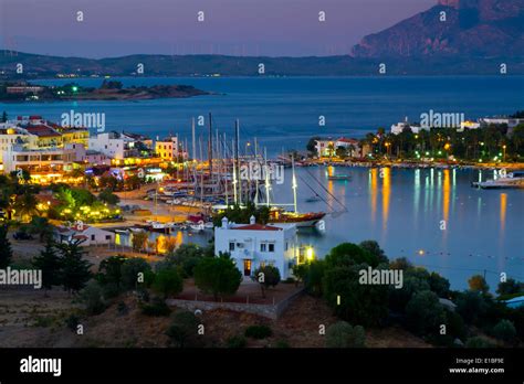 Harbour. Datca city. Datca peninsula, Mugla province, Anatolia, Turkey ...