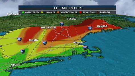 Peak Fall Foliage Dates 2020 for New England – NBC Boston