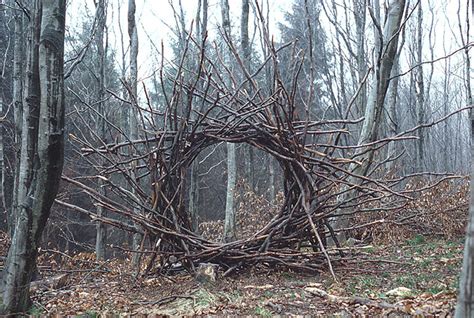 Site-Specific Land Art by Andy Goldsworthy are Ephemeral Earthworks