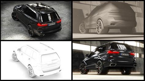 BMW X7 - Black on Behance