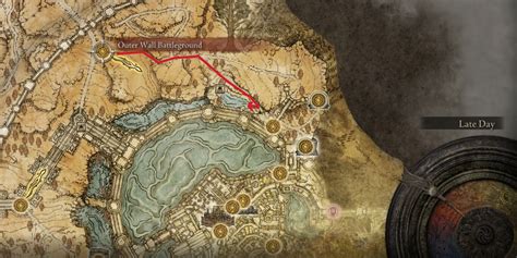 Elden Ring: location of the outer moat - Top-mmo.fr: Gaming news and guides