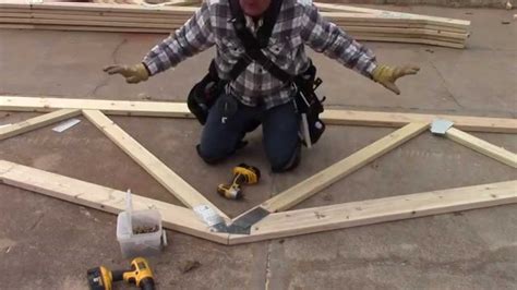 How To Build Barn Shed Trusses ~ Small Project