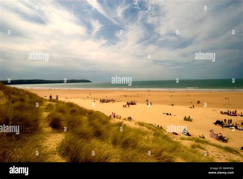 Woolacombe beach hi-res stock photography and images - Alamy