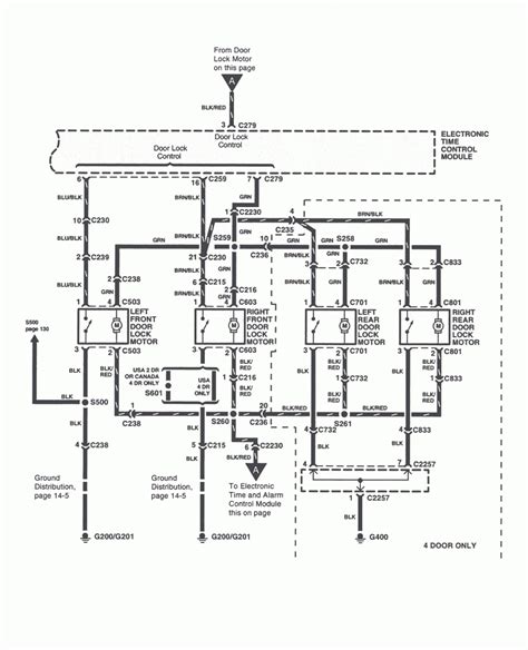 Wiring Diagram For Door Locks