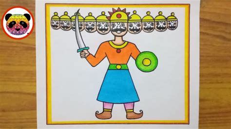 Update more than 121 dussehra drawing for class 1 super hot - seven.edu.vn