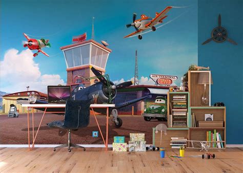 Disney Planes Skipper Riley Wallpaper XXL : Amazon.ca: Home