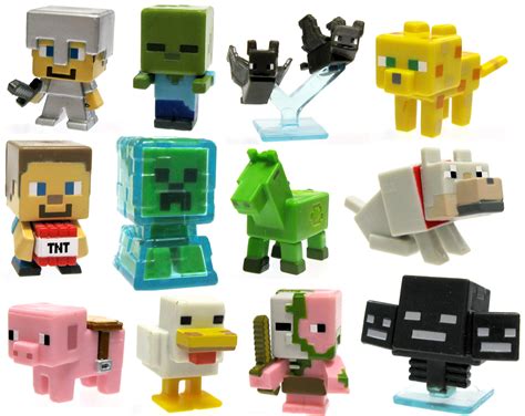 Minecraft Series 2 Set of 12 Mini Figures Stone Series 2 1 Inch