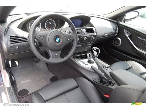 Black Interior 2010 BMW M6 Convertible Photo #48410194 | GTCarLot.com